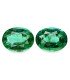 2.93 cts Natural Emerald (Panna) - Earring Pair