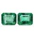 2.71 cts Natural Emerald (Panna) - Earring Pair