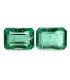 3.79 cts Natural Emerald (Panna) - Earring Pair
