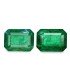 1.88 cts Natural Emerald (Panna) - Earring Pair