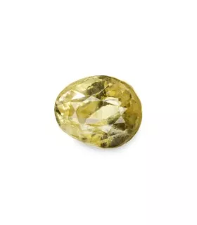3.06 cts Unheated Natural Yellow Sapphire (Pukhraj)