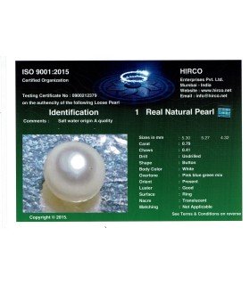 1.57 cts Natural Pearl - Moti (SKU:90140556)