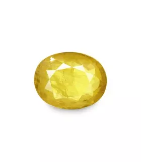 6.07 cts Natural Yellow Sapphire (Pukhraj)