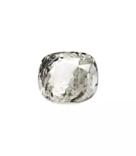 4.03 cts Unheated Natural White Sapphire (White Pukhraj)