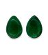 8.78 cts Natural Emerald (Panna) - Earring Pair