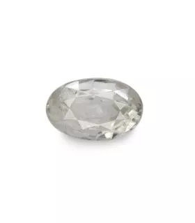 2.33 cts Natural White Sapphire (White Pukhraj)