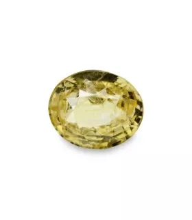 3.53 cts Unheated Natural Yellow Sapphire (Pukhraj)
