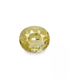 3.88 cts Unheated Natural Yellow Sapphire (Pukhraj)
