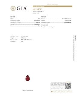 3 cts Unheated Natural Ruby - Manak (SKU:90148705)