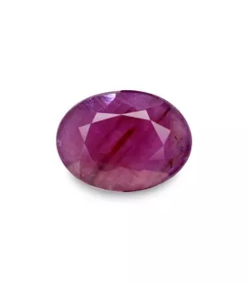 4.89 cts Unheated Natural Ruby (Manak)