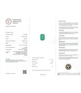 1.51 cts Natural Emerald - Columbia - Panna (SKU:90151330)