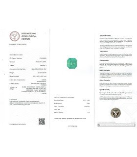 2.76 cts Natural Emerald - Panna (SKU:90151354)