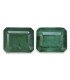 8.31 cts Natural Emerald (Panna) - Earring Pair