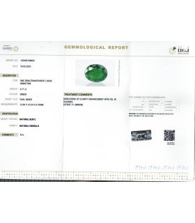 5.71 cts Natural Emerald - Panna (SKU:90154522)