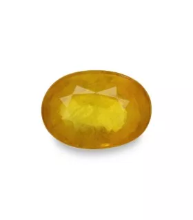 4.36 cts Natural Yellow Sapphire (Pukhraj)