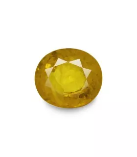 4.84 cts Natural Yellow Sapphire (Pukhraj)