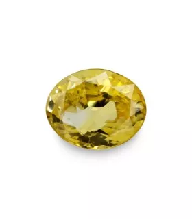 3.59 cts Unheated Natural Yellow Sapphire (Pukhraj)