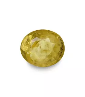 4.55 cts Unheated Natural Yellow Sapphire (Pukhraj)