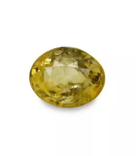 5.08 cts Unheated Natural Yellow Sapphire (Pukhraj)