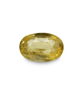 4.14 cts Unheated Natural Yellow Sapphire (Pukhraj)