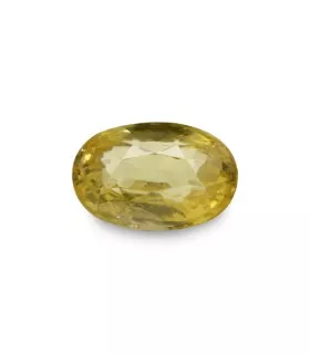 4.14 cts Unheated Natural Yellow Sapphire (Pukhraj)