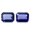 2.4 cts Natural Tanzanite - Earring Pair
