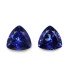 3.4 cts Natural Tanzanite - Earring Pair