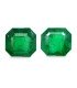 4.1 cts Natural Emerald (Panna) - Earring Pair