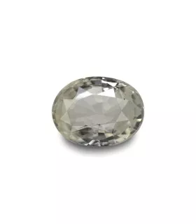 2.54 cts Unheated Natural White Sapphire (White Pukhraj)