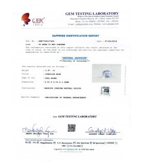 2.97 cts Natural Blue Sapphire - Neelam (SKU:90070617)