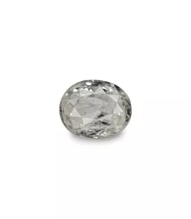 3.19 cts Unheated Natural White Sapphire (White Pukhraj)