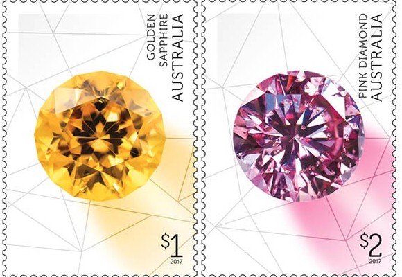 Australia Post Set to Release Eye-Catching Series of Gem Stamps